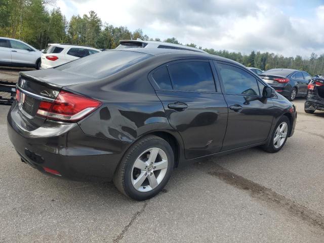 2HGFB2F55DH003806 - 2013 HONDA CIVIC LX შავი ფოტო 3