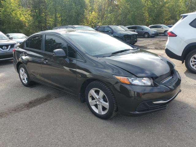 2HGFB2F55DH003806 - 2013 HONDA CIVIC LX შავი ფოტო 4