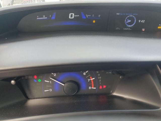 2HGFB2F55DH003806 - 2013 HONDA CIVIC LX შავი ფოტო 9