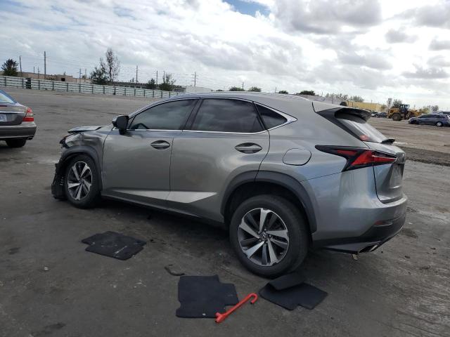JTJBARBZ2K2206821 - 2019 LEXUS NX 300 BASE ნაცრისფერი ფოტო 2
