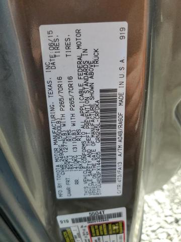 5TFUU4EN3FX144305 - 2015 TOYOTA TACOMA ACCESS CAB Қоңыр фото 12