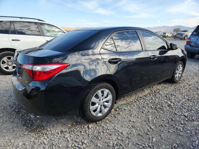 2T1BURHE9FC382061 - 2015 TOYOTA COROLLA L BLACK photo 3
