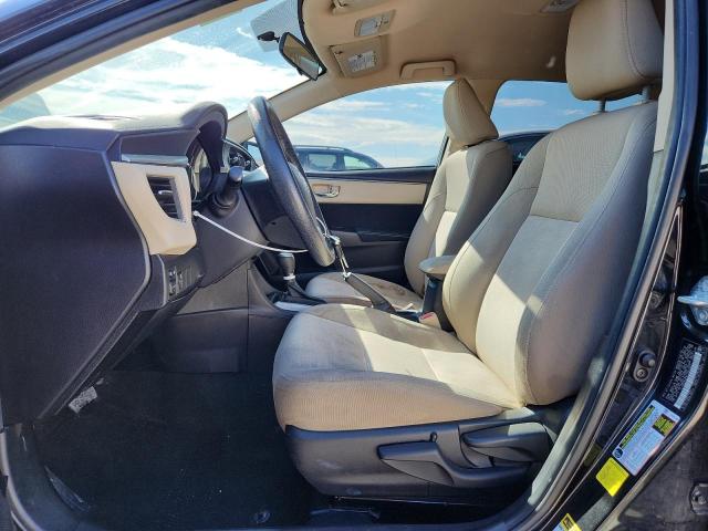 2T1BURHE9FC382061 - 2015 TOYOTA COROLLA L BLACK photo 7