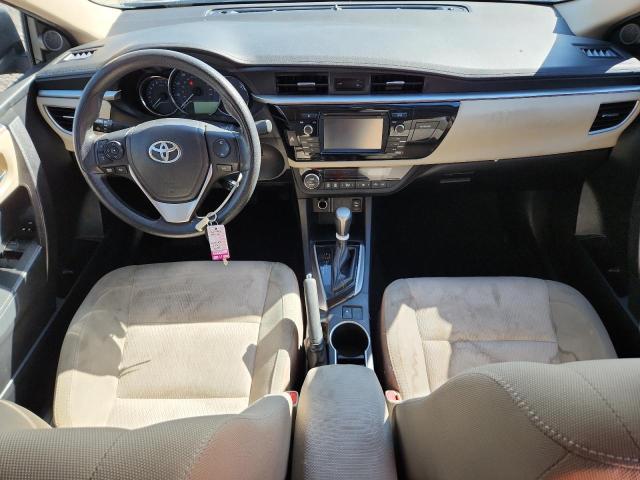 2T1BURHE9FC382061 - 2015 TOYOTA COROLLA L BLACK photo 8