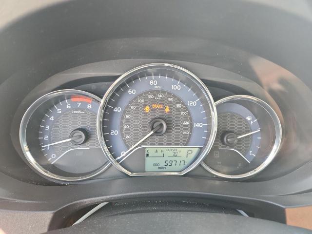 2T1BURHE9FC382061 - 2015 TOYOTA COROLLA L BLACK photo 9