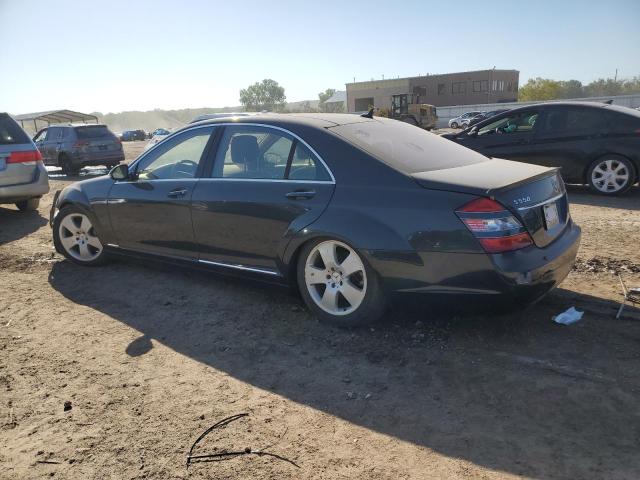 WDDNG86X57A097310 - 2007 MERCEDES-BENZ S 550 4MATIC BLACK photo 2