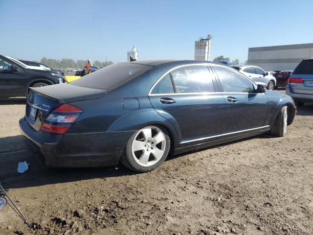 WDDNG86X57A097310 - 2007 MERCEDES-BENZ S 550 4MATIC BLACK photo 3
