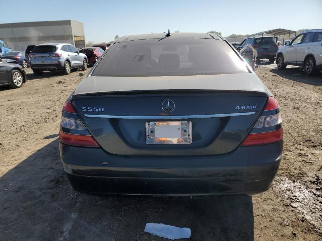 WDDNG86X57A097310 - 2007 MERCEDES-BENZ S 550 4MATIC BLACK photo 6