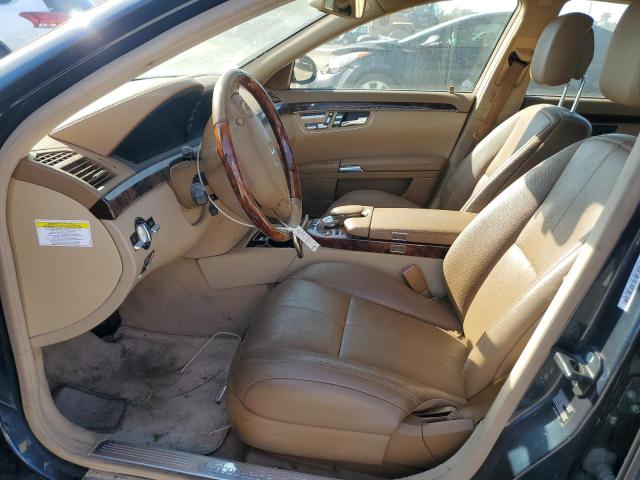 WDDNG86X57A097310 - 2007 MERCEDES-BENZ S 550 4MATIC BLACK photo 7