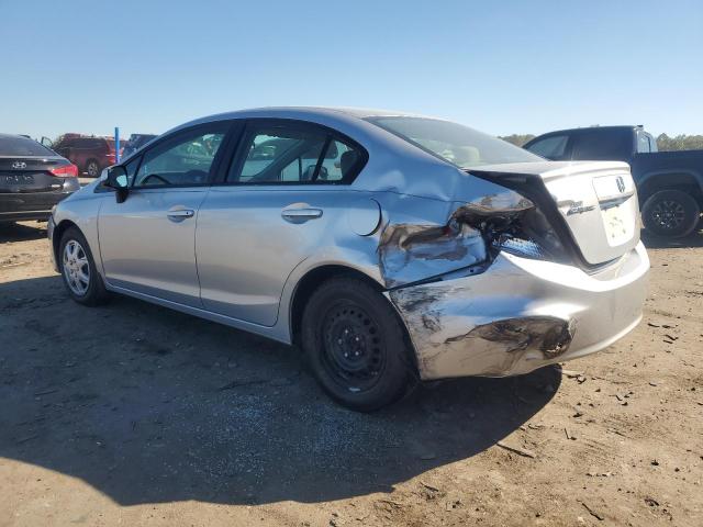 2HGFB2F51CH575678 - 2012 HONDA CIVIC LX SILVER photo 2