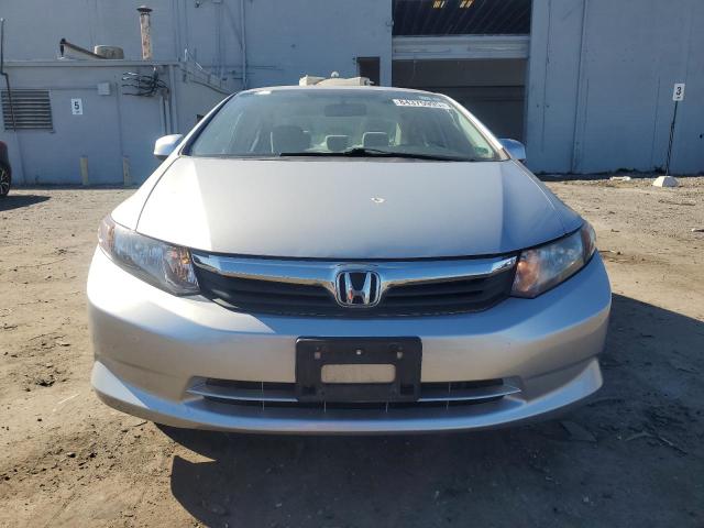 2HGFB2F51CH575678 - 2012 HONDA CIVIC LX SILVER photo 5