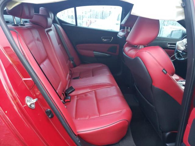 19UUB3F60JA001056 - 2018 ACURA TLX TECH+A Կարմիր լուսանկար 10