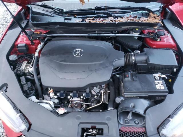 19UUB3F60JA001056 - 2018 ACURA TLX TECH+A Կարմիր լուսանկար 11