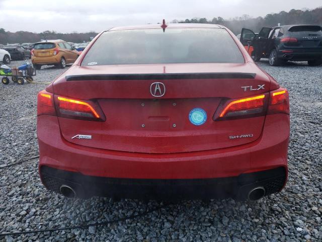 19UUB3F60JA001056 - 2018 ACURA TLX TECH+A Կարմիր լուսանկար 6