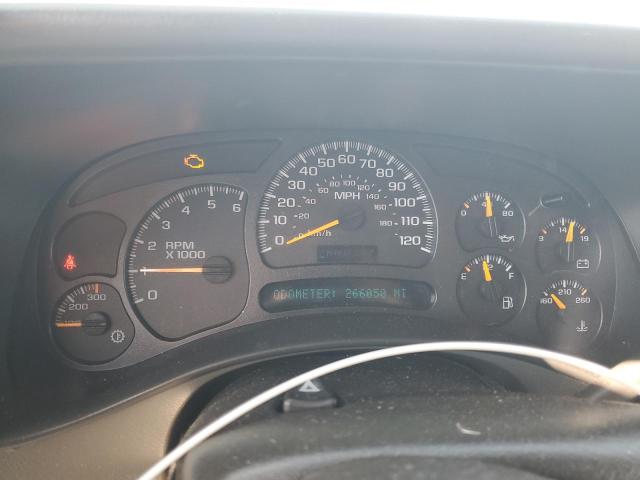 1GCHC29U05E182448 - 2005 CHEVROLET SILVERADO C2500 HEAVY DUTY SILVER photo 9