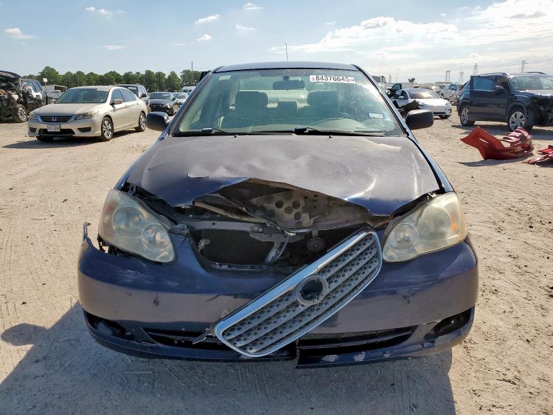 1NXBR32E67Z932629 - 2007 TOYOTA COROLLA CE BLUE photo 5
