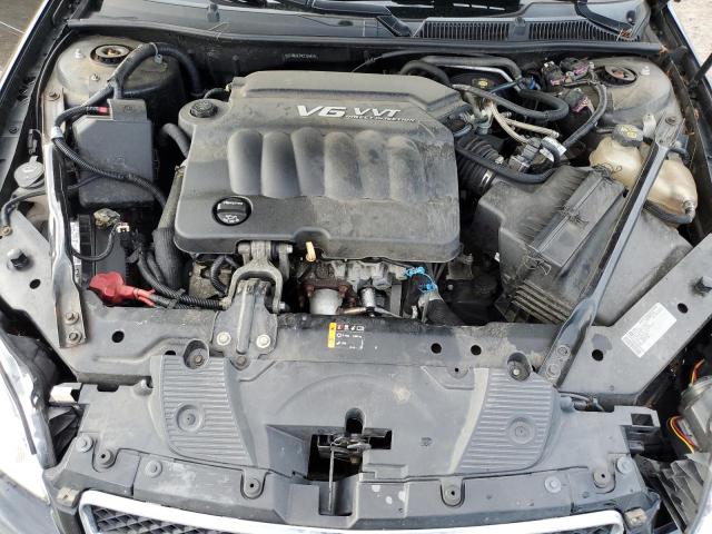 2G1WC5E39C1225424 - 2012 CHEVROLET IMPALA LTZ შავი ფოტო 11