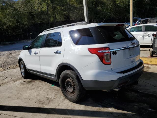 1FM5K7B89DGB15622 - 2013 FORD EXPLORER WHITE photo 2