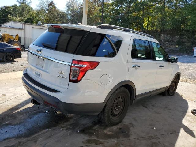 1FM5K7B89DGB15622 - 2013 FORD EXPLORER WHITE photo 3
