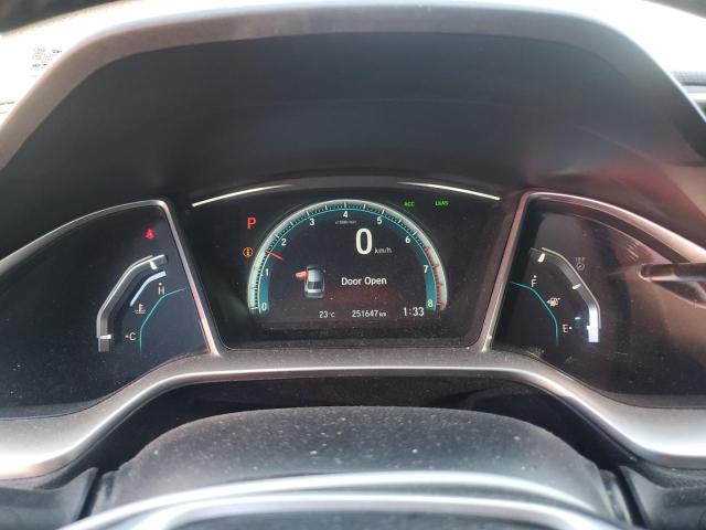 2HGFC1F40JH104147 - 2018 HONDA CIVIC EX BLACK photo 9