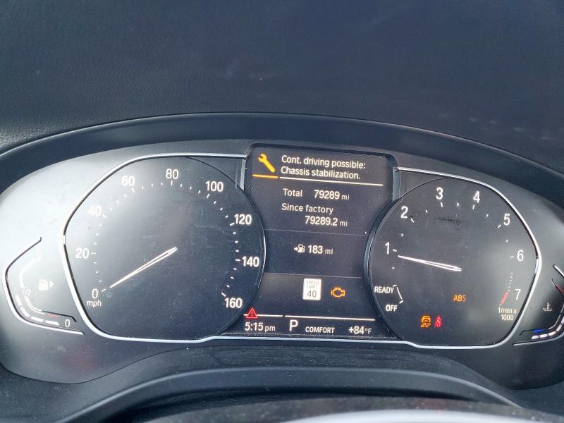 5UX43DP05N9K14618 - 2022 BMW X3 SDRIVE30I BLACK photo 9