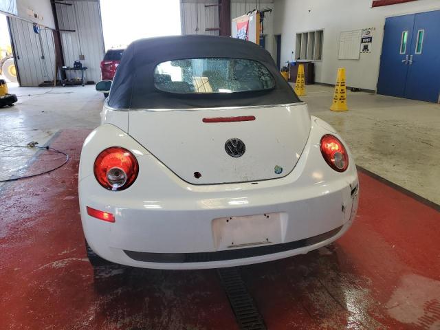 3VWFG31Y57M410325 - 2007 VOLKSWAGEN NEW BEETLE TRIPLE WHITE WHITE photo 6
