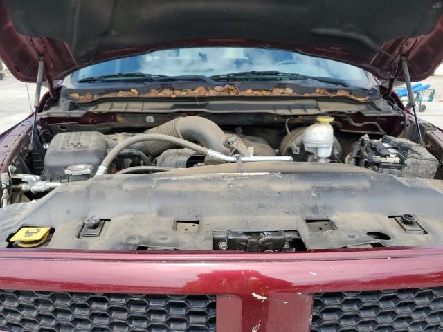 1C6RR6KT9KS504844 - 2019 RAM 1500 CLASS TRADESMAN Burgund zdjęcie 11