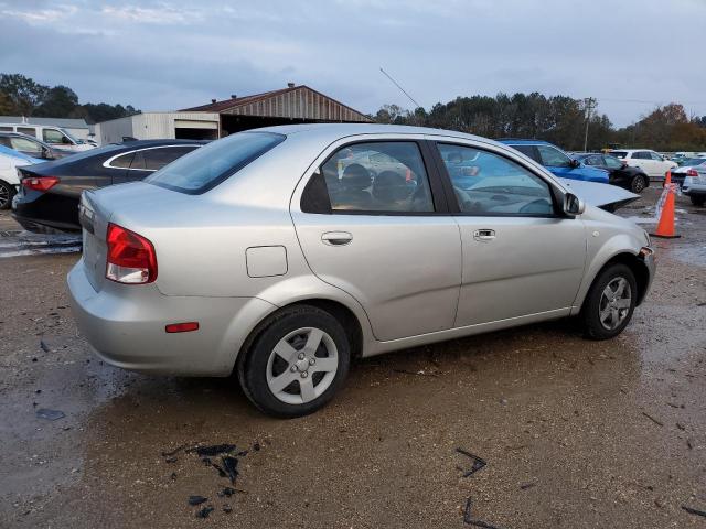 KL1TD52675B308334 - 2005 CHEVROLET AVEO BASE Gümüş foto 3