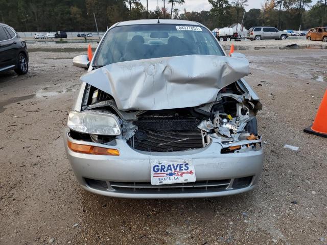 KL1TD52675B308334 - 2005 CHEVROLET AVEO BASE Gümüş foto 5