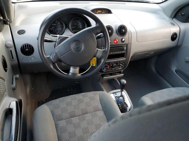 KL1TD52675B308334 - 2005 CHEVROLET AVEO BASE Gümüş foto 8