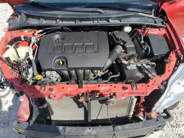 2T1BU4EE2CC779615 - 2012 TOYOTA COROLLA BASE Qırmızı foto 11