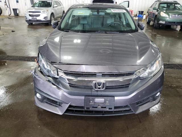 19XFC1F74HE026860 - 2017 HONDA CIVIC EXL GRAY photo 5