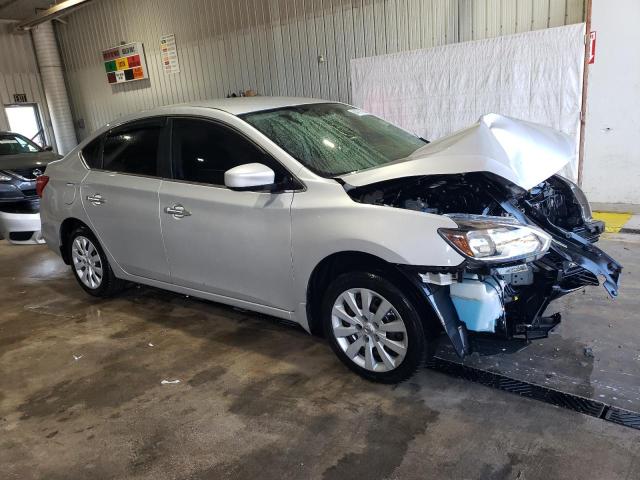 3N1AB7AP1JY321171 - 2018 NISSAN SENTRA S SILVER photo 4