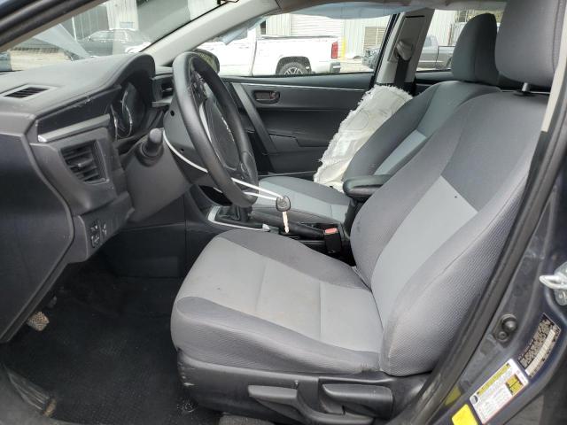 2T1BURHE0GC715460 - 2016 TOYOTA COROLLA L CHARCOAL photo 7