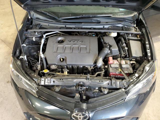 2T1BURHE2HC760739 - 2017 TOYOTA COROLLA L BLACK photo 11