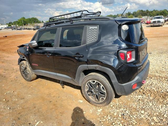 ZACCJBCB2HPE72967 - 2017 JEEP RENEGADE TRAILHAWK BLACK photo 2