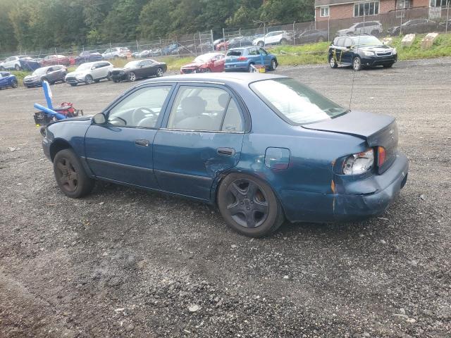 1Y1SK5284XZ409543 - 1999 CHEVROLET GEO PRIZM BASE BLUE photo 2