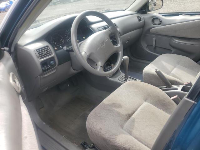 1Y1SK5284XZ409543 - 1999 CHEVROLET GEO PRIZM BASE BLUE photo 8