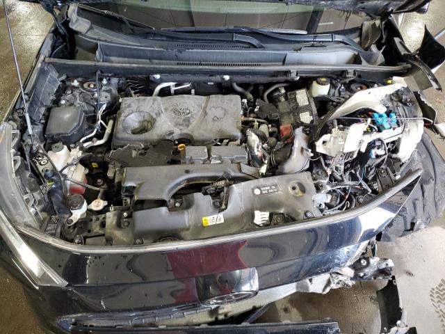 2T3P1RFV2MC182063 - 2021 TOYOTA RAV4 XLE BLACK photo 12