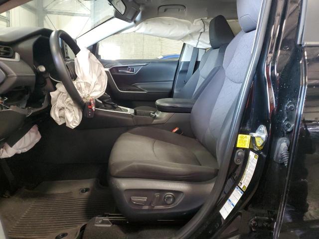 2T3P1RFV2MC182063 - 2021 TOYOTA RAV4 XLE BLACK photo 7