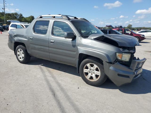 2HJYK16537H527389 - 2007 HONDA RIDGELINE RTL GRAY photo 4