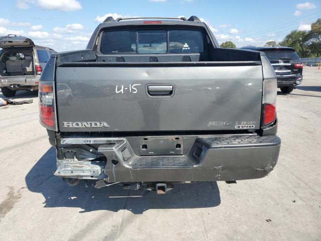 2HJYK16537H527389 - 2007 HONDA RIDGELINE RTL GRAY photo 6
