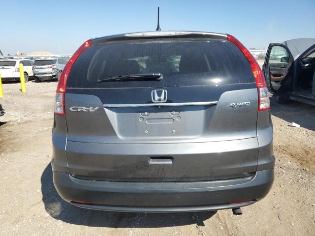 5J6RM4H50EL004990 - 2014 HONDA CR-V EX GRAY photo 6