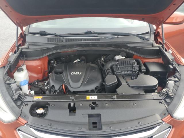 5XYZUDLB2FG284170 - 2015 HYUNDAI SANTA FE S ORANGE photo 12
