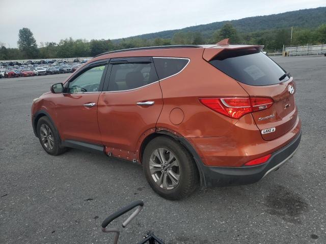 5XYZUDLB2FG284170 - 2015 HYUNDAI SANTA FE S ORANGE photo 2