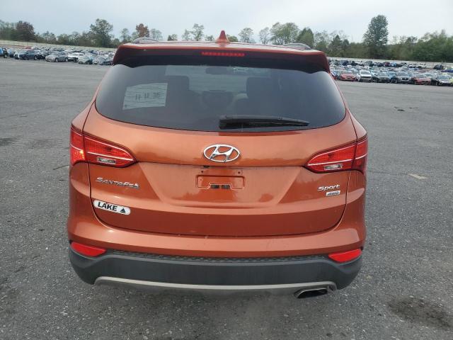 5XYZUDLB2FG284170 - 2015 HYUNDAI SANTA FE S ORANGE photo 6
