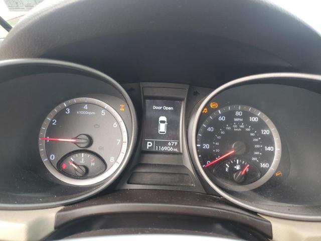 5XYZUDLB2FG284170 - 2015 HYUNDAI SANTA FE S ORANGE photo 9