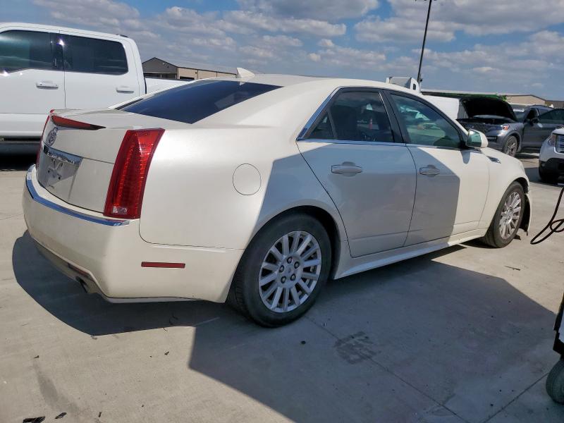 1G6DA5EG5A0107972 - 2010 CADILLAC CTS WHITE photo 3
