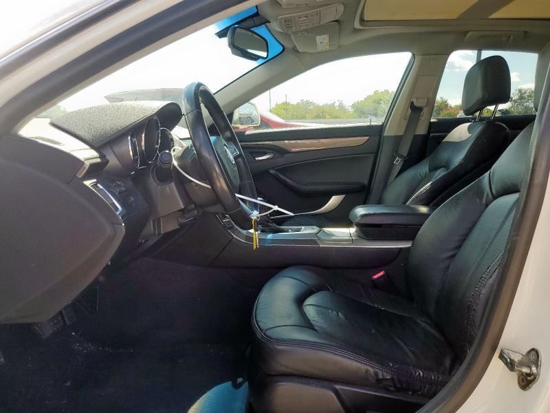 1G6DA5EG5A0107972 - 2010 CADILLAC CTS WHITE photo 7