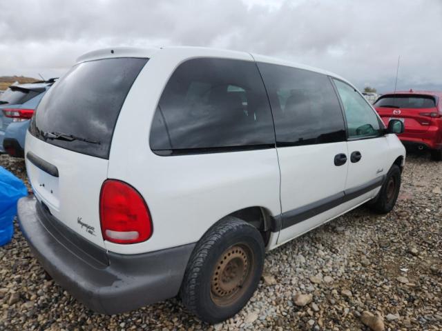 1P4GP45R2VB478064 - 1997 PLYMOUTH VOYAGER SE Սպիտակ լուսանկար 3